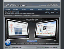 Tablet Screenshot of coactionsoftware.com